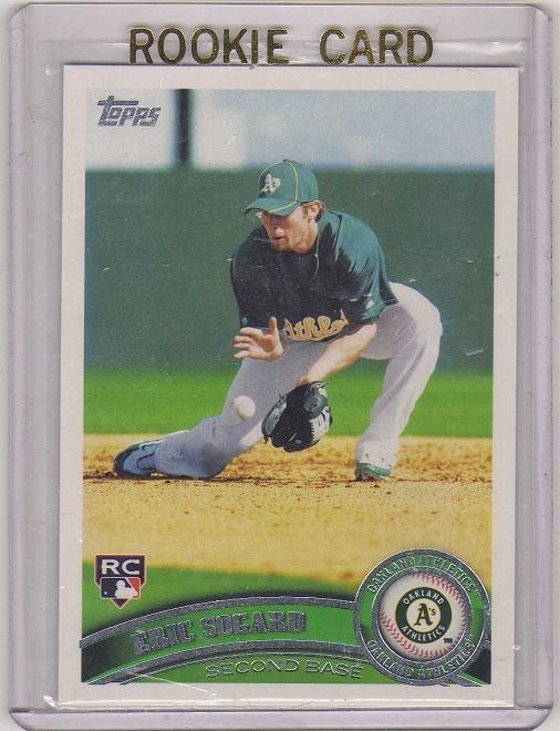 2011 Topps Base Set Series 2 Eric Sogard Rookie Card #461 - Oakland Athletics